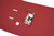 MARBIG PE LINEN LEVER ARCH A4 - Deep Red