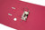 MARBIG PE LINEN LEVER ARCH A4 - Coral 6601029 / 6509009