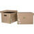 MARBIG STO-AWAY ARCHIVE BOX 300 x 390 x 270mm - Brown, Pack of 2