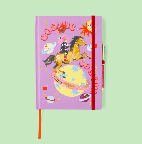 Cosmic Cowgirl B5 Casebound Notebook - Eleanor Bowmer