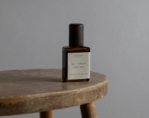 Pulse Point Roll-On | Presented in Linen Travel Pouch (30ml) - Quiet Hours