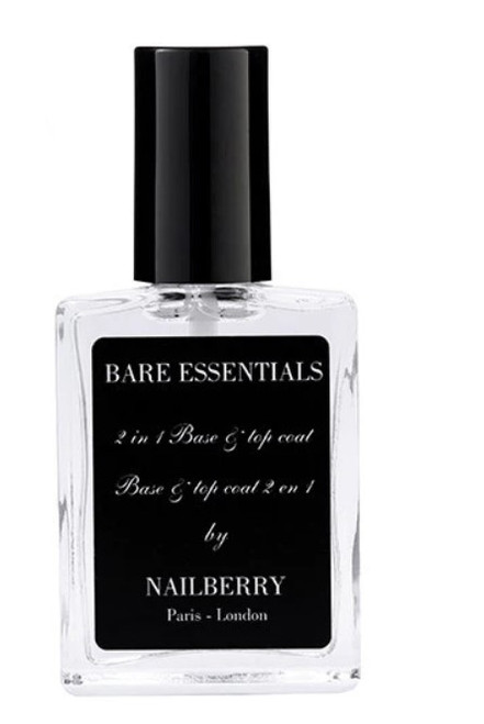Nailberry Nail Varnish - BARE ESSENTIALS 2 IN 1 BASE & TOP COAT