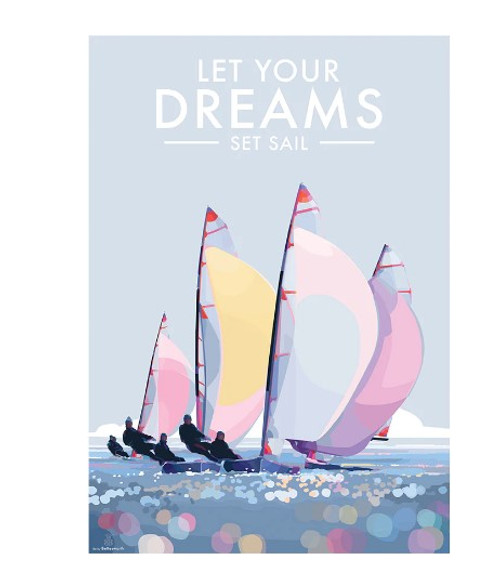 Let Your Dreams Set Sail -  (A4) - Becky Bettesworth