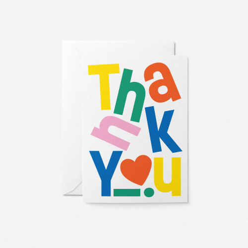 Graphic Factory Greeting Cards - Thank You 