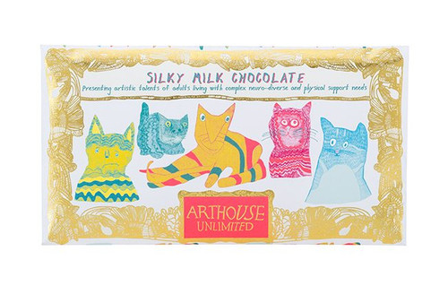 Arthouse Unlimited - Miaow for Now Silky Milk Chocolate