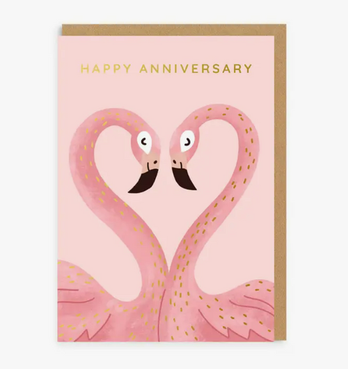 Anniversary Flamingos - Ohh Deer U