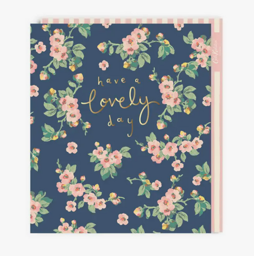 Have a Lovely Day Navy Cath Kidston Greeting Card - Ohh Deer UK