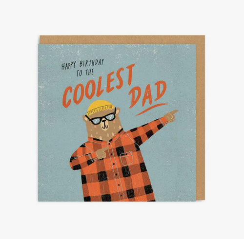 Coolest Dad Birthday Card - Ohh Deer UK
