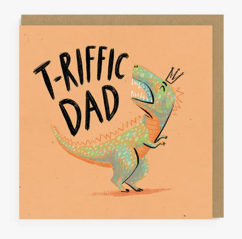 T-Riffic Dad Greeting Card - Ohh Deer UK