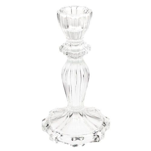 Tall glass candle holder (Rex London)