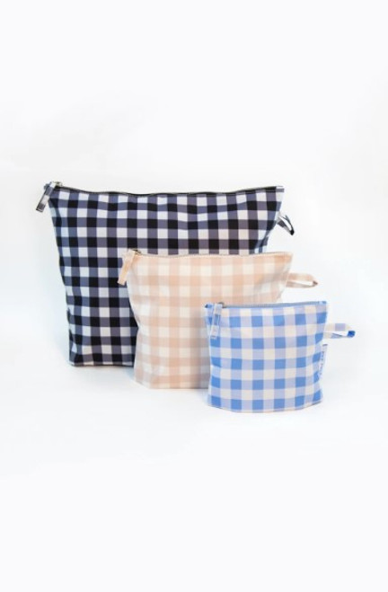 Kind Bag - Pouches | Gingham | Set of 3