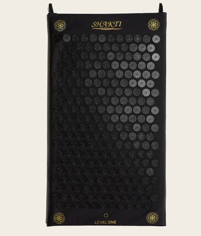 Luxury Shakti Mat Light - Black - Level 1 - Coastal Remedy