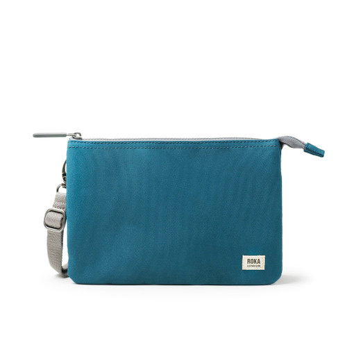 Roka Crossbody Bag - Carnaby - Marine XL - Recycled Canvas