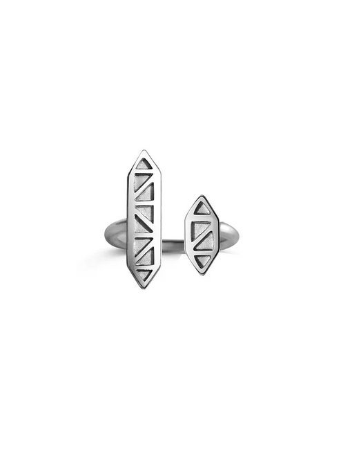 Blaise Mini Asymmetrical ring -Katherine Barber Jewellery