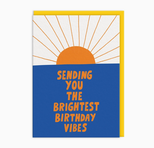 Brightest Vibes Birthday Card - Ohh Deer UK Brightest Vibes Birthday Card - Ohh Deer UK