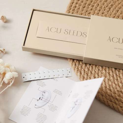 24k Gold Plated Ear Seed Kit - Acuseeds