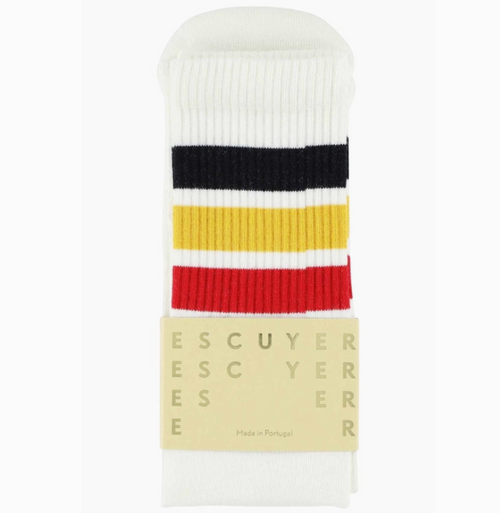 Unisex Tube Socks - Belgium Flag Socks - Escuyer