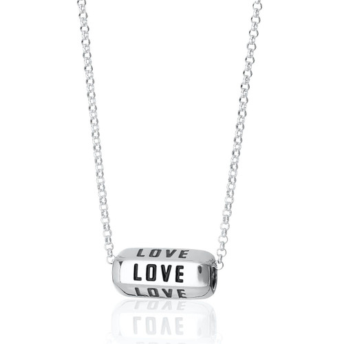 Love is All Around Necklace (Black) - Scream Pretty