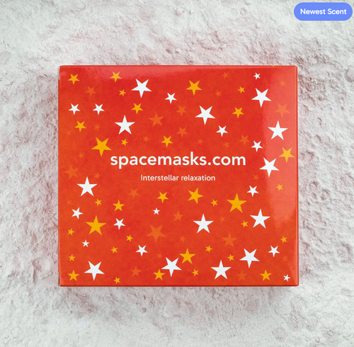 Spacemasks - Self Heating Eye Masks - Set of Five -Orange & Grapefruit