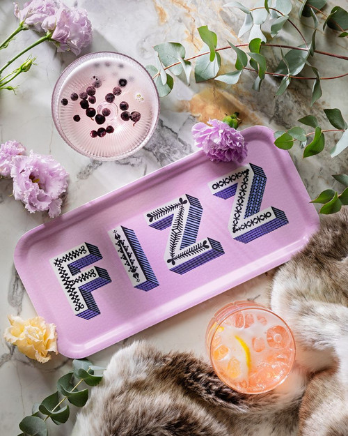 Asta Barrington Fizz / lilac - Tray 32x15cm - Jamida of Sweden