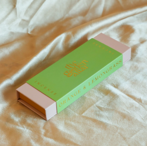 The Golden Altar/Muse Natural Incense - Orange & Lemongrass