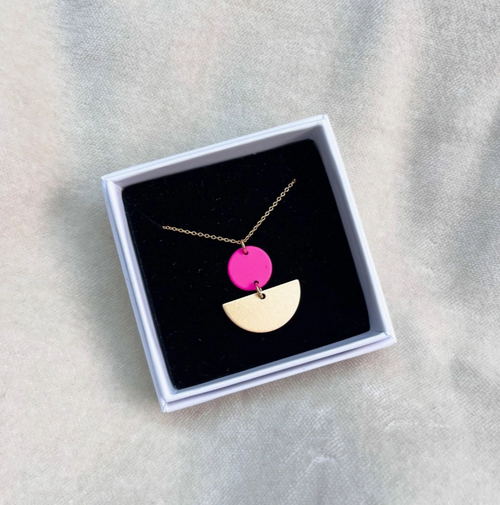 Colour Pop Necklace - Various Colours - Jack & Freda