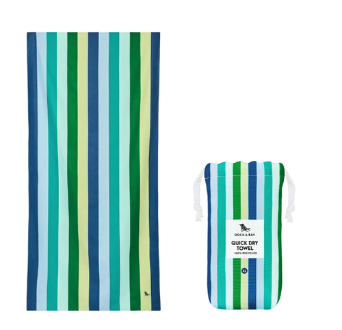 Dock & Bay Quick Dry Towels - Summer - Cool Lagoon