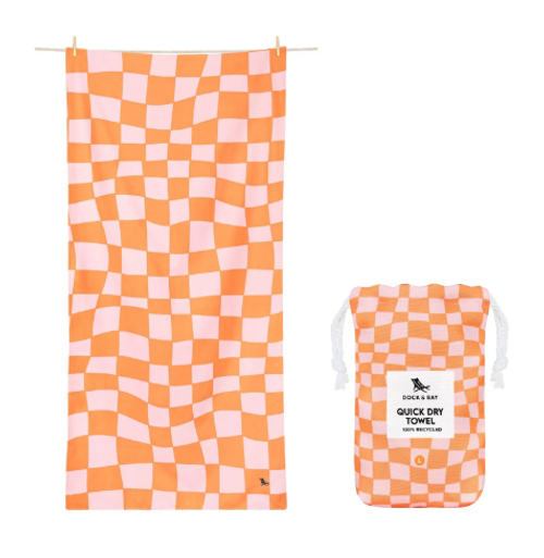 Dock & Bay Quick Dry Towels - Groovy Check