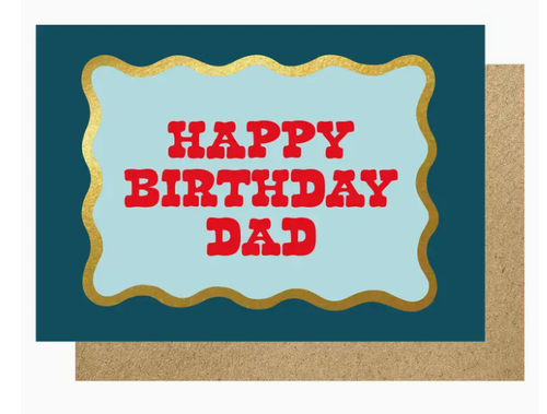 Happy Birthday Dad Card - Lucky Ink Happy Birthday Dad Card - Lucky Ink
