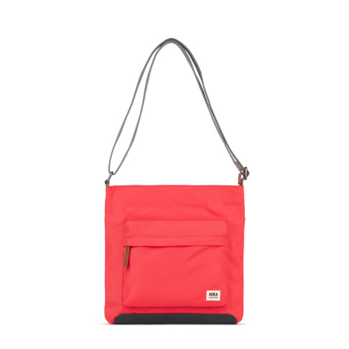 Roka Crossbody Bag - Kennington B -  Poppy - Recycled Nylon - Medium