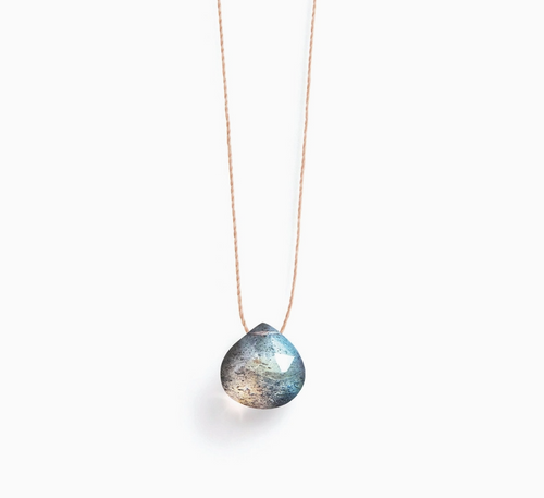Wanderlust Life - Labradorite Fine Cord Necklace