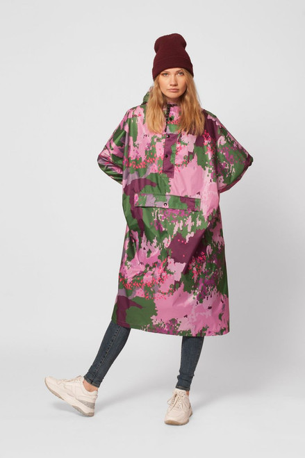 Rainkiss - Digi Spring Camo - Rain Poncho Multi-color / One size Rainkiss - Digi Spring Camo - Rain Poncho Multi-color / One size
