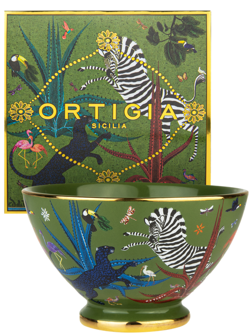 Bowl Ceramic Green - ORTIGIA SICILIA Bowl Ceramic Green - ORTIGIA SICILIA