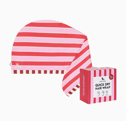 Dock & Bay Hair Wrap - Cherry Bomb Dock & Bay Hair Wrap - Cherry Bomb