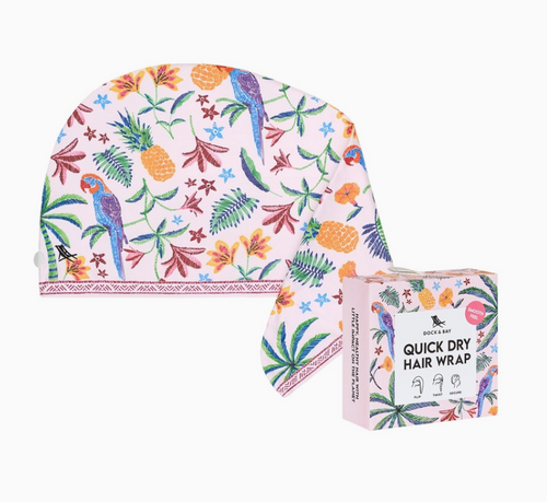 Dock & Bay Hair Wrap - Pink Paradise Dock & Bay Hair Wrap - Pink Paradise