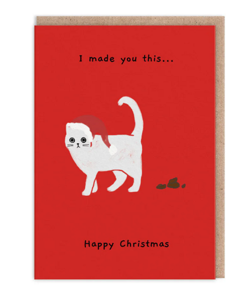 I Made You This Christmas Card - Ohh Deer
