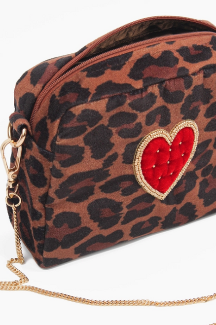 Leopard Heart Bag - My Doris