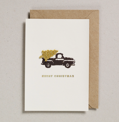 Iron On Christmas Charm Truck - Petra Boase Ltd