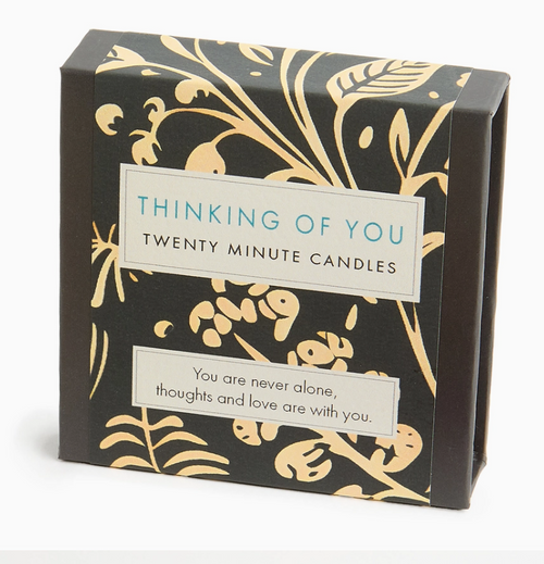 Thinking of You - 20 Minute Mini Candles - Cotton & Grey