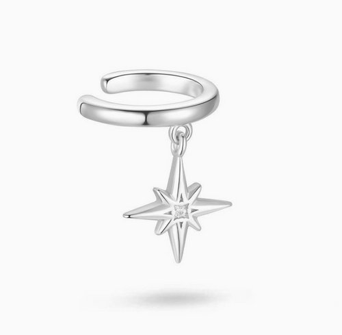 Star Drop Ear Cuff - By Gold Trip