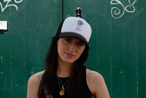 Hoy Wave Wranglers Trucker Hat - White / Black