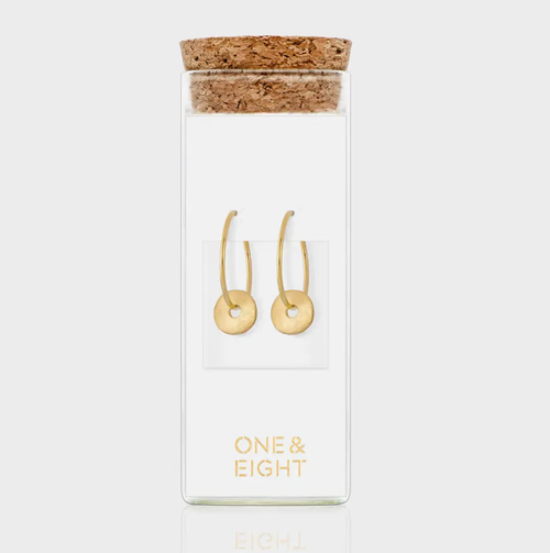 Gold Tolvan Earrings - One & Eight