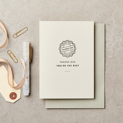 Super Dad Father's Day Card - Katie Leamon