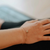 Leopard Jasper Gold and Silk Bracelet -  Wanderlust Life