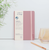 A5 Lined Recycled Leather Notebook - Edit Powder Pink - Vent For Change