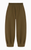 Sloane Relaxed Barrel Leg Trouser Olive - Born Nouli