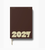 2027 A5 Diary - Week-To-View - Bold Year Espresso & Butter - Yop & Tom