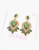 Mint Green Art Deco Earring - My Doris