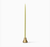 Thin Taper Candleholders in Old Gold -Set of 6- BRITISH COLOUR STANDARD
