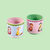 Electric Coast Set of 2 Egg Cups - Eleanor Bowmer